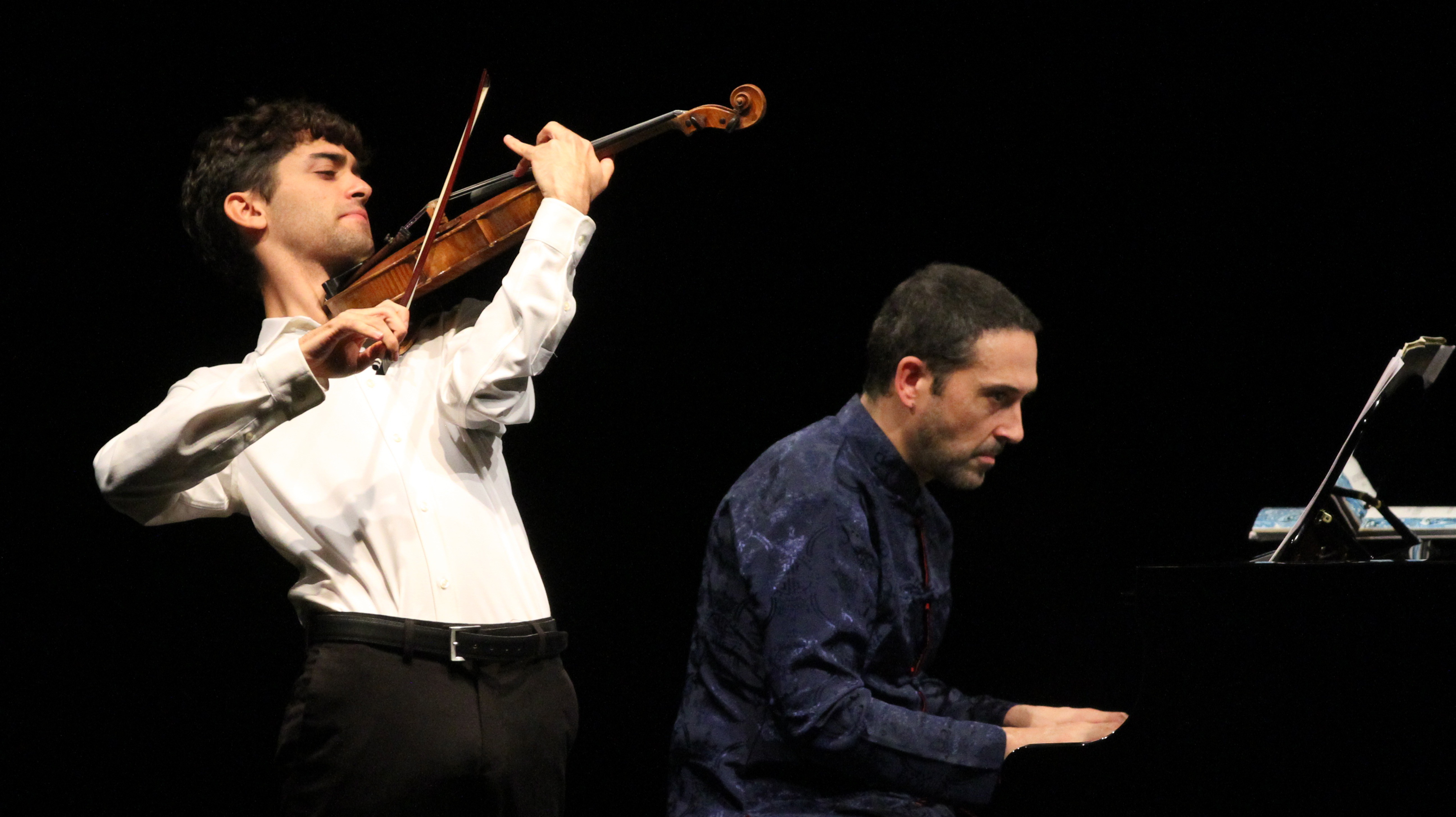 MIQUEL MUÑIZ (VIOLÍ) I LLUÍS RODRÍGUEZ (PIANO)